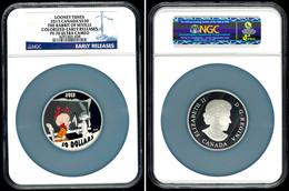 670 30 Dollars, 2015, Looney Tunes-The Rabbit Of Seville, In Slab Der NGC Mit Der Bewertung PF70 Ultra Cameo, Colorized  - Canada