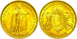 853 20 Kronen, Gold, 1905, Franz Joseph I., Fb. 2069, Vz.  Vz - Autres & Non Classés