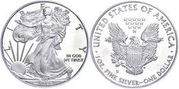 882 1 Dollar, 2012, S, Silver Eagle, In Slab Der PCGS Mit Der Bewertung PR70DCAM, 75. Jahrestag SF Mint Set, First Strik - Altri & Non Classificati