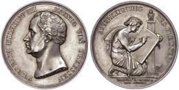 1014 Preussen, Friedrich Wilhelm III., Silbermedaille (21,74g Durchmesser Ca. 33,30 Mm),o.J.(1830?), Prämie Der Königlic - Altri & Non Classificati