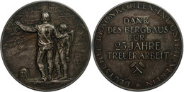 1105 Dresden, Silbermedaille (ca. 51mm, Ca. 39,21g), O.J.(1926), Von Hörnlein, Auf Den Braunkohlen-Industrie-Verein. Av: - Autres & Non Classés