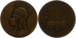 1159 Frankreich, Bronzemedaille (Dm. Ca. 51mm, Ca. 69,85g), 1908, Von H. Dubois. Av: Büste Eines Antiken Kriegers Nach L - Autres & Non Classés