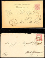 1906 "BERLIN P.E.21. 22 10 73" (Moabit) - K1 Mit Sternen, KBHW 475 (180 Punkte), Klar Auf Brief 1 Gr. Großer Brustschild - Autres & Non Classés