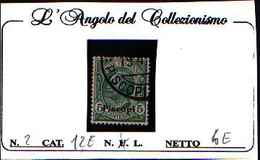 84905) EGEO-PISCOPI-Serie Ordinaria  SOPRA STAMPATA-5C.-LEONI - N.2- USATO - Ägäis (Piscopi)