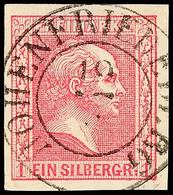 2133 "HOHENFRIEDEBERG" - Vorphila-K2, OPD Liegnitz, Ideal Auf Breitrandiger 1 Sgr., Punkthelle Stelle, Katalog: 10a O - Autres & Non Classés