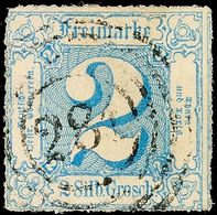 2790 "281" - ARNSTADT, Fast Zentrisch Auf Kabinettstück 2 Sgr., Katalog: 39 O - Other & Unclassified