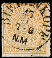 2967 "BIEDENKOPF 15/11 7-8 N.M" - K1, Fast Ideal Zentrisch Klar Auf Tadelloser NDP 5 Gr., Gepr. Flemming BPP, Katalog: N - Autres & Non Classés