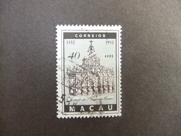 Macao Macau 1952 4 Centenaire De La Mort De Saint François Xavier Yvert 359 FU - Oblitérés