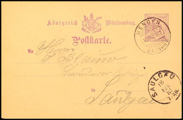 3333 "MENGEN BAHNHOF 18 VIII 85" - Datumsbrückenstempel, Auf GS-Postkarte 5 Pfg Nach Saulgau, Katalog: P26 BF - Sonstige & Ohne Zuordnung