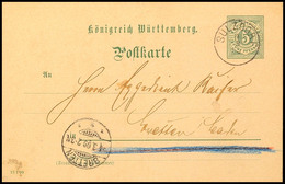 3338 "SULZDORF 4 3 99" - K1, Auf GS-Postkarte 5 Pfg Nach Bretten, Katalog: P37 BF - Sonstige & Ohne Zuordnung