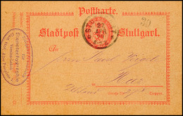 3453 Stuttgart, Stadtpost, 2 Pfg Ganzsachenkarte Bedarfsgebraucht 27.4.99 Mit Absenderstempel Stenotachygraphie Verein   - Sonstige & Ohne Zuordnung