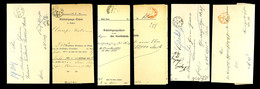 3458 "BERLIN", 1874/77, 6 Ortsbriefe Mit Franco-Stempel Bzw. FRANCO-STADT-BRF-Stempel, Meist Saubere Erhaltung, Dabei Ve - Autres & Non Classés