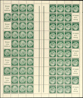 4339 Hindenburg 1940, A15+6 Pf., Markenheftchenbogen Komplett Postfrisch (1 Marke Minimalen Haftpunkt), Mi. 250.-, Katal - Autres & Non Classés