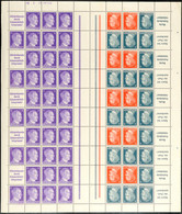 4351 Hitler 1941, 4+6+8 Pf. Markenheftchenbogen Mit HAN 20144.41 2 Br, Postfrisch (senkr. Gefaltet Nach Reihe 1 , Dort M - Sonstige & Ohne Zuordnung