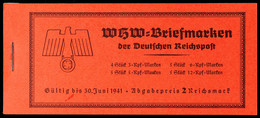 4379 MH WHW Bauwerke 1940, Tadellos Postfrisches Heftchen Mit Originalklammerung Und Ohne Aufschlagebug, Mi. 130,-, Kata - Carnets