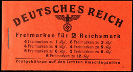 4382 Hitler 1941, Markenheftchen, Reklame Zeichenstift, Postfrisch (leichter Deckelanschlag), Mi. 160.-, Katalog: MH48.2 - Carnets