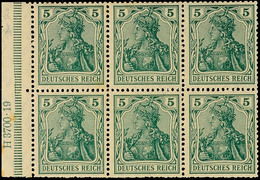 4387 Germania-Heftchenblatt Tadellos Ungebraucht, Katalog: HBl.2IIaBHAN5 * - Sonstige & Ohne Zuordnung