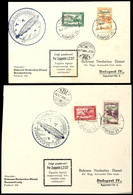 4713 1931, Ungarnfahrt, Ungarische Post, Rundfahrt, Karte Und Brief Mit 1 Bzw. 2 Pengö Und Neb.frankatur, Katalog: Si.10 - Autres & Non Classés