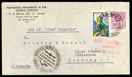 4733 1934, 1. SAF, Brasilianische Post, Brief Nach Hamburg, Katalog: Si.248A BF - Altri & Non Classificati