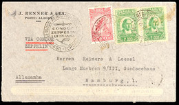 4734 1934, 2. SAF, Brasilianische Post, Brief Nach Hamburg, Katalog: Si.252A BF - Sonstige & Ohne Zuordnung