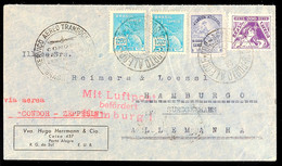 4735 1934, 3. SAF, Brasilianische Post, Brief Nach Hamburg, Katalog: Si.255B BF - Sonstige & Ohne Zuordnung