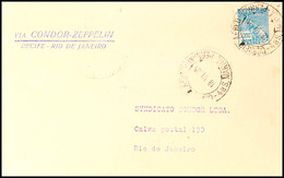 4737 1935, 7. SAF, Brasilianische Post, Recife - Rio De Janeiro, Brief Mit Empfängeradresse Syndicato Condor LTDA, Katal - Autres & Non Classés