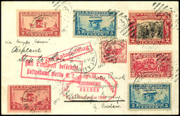 4771 1929, D. Bremen 17.9., Brief Aus NEW YORK SEP.11. Und Sonder-Cachet Via Berlin Mit Flugpost-Best.-Stempel Nach Wall - Sonstige & Ohne Zuordnung