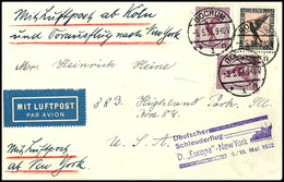 4815 1932, D. Europa 9/10.5, Brief Aus BOCHUM 3.5. Mit Hoher Frankatur Und Sonder-Cachet In Die USA, Pracht, Katalog: K9 - Autres & Non Classés