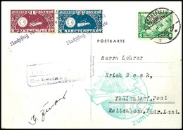 4865 1933, Zucker, Hasselfeld, Bildpostkarte Mit 5 Pfg Wagner, Stpl. "Hasselfeld 10.11." Und Nebengesetzter Landpost-Stp - Sonstige & Ohne Zuordnung