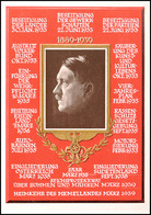 4889 1939,1889-1939, Color Portraitkarte Nr. G2 Zum 50. Geburtstag Abb. A. Hitler, Verlag Photo Hoffmann/München, Mit Pa - Altri & Non Classificati