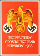 4900 1938, Photo-Hoffman Color-Bildpostkarte 38/1, Rücks. Briefmarke Sudetenland/Asch MiNr. 5, Entwertet Mit Tagesstempe - Altri & Non Classificati