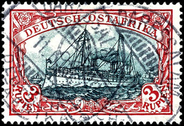 5422 40 Pesa Bis 3 Rupien Je Tadellos Gestempelt, Mi. 418,--, Katalog: 18/21 O - Afrique Orientale