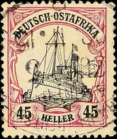 5426 45 H In A-Farbe Tadelos Gestempelt, Mi. 45,-, Katalog: 28a O - Deutsch-Ostafrika