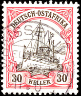 5478 KISSENJI 11.6 Klar Auf 30 Heller Kaiseryacht, Katalog: 35 O - Afrique Orientale