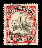 5502 MKUMBARA, 30 Heller Mit WZ Feinst Gestempelt Vom 15.6.15, Katalog: 35 O - Africa Orientale Tedesca