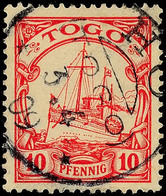 6005 HO 3.4.09 Klar Auf 10 Pfg Kaiseryacht, Katalog: 9 O - Togo