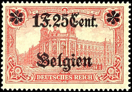 6077 1 F 25c. In Guter Type, Zarte Falzspur, Tadellos, Gepr. Hey BPP, Mi. 500,-, Katalog: 23IA * - Sonstige & Ohne Zuordnung