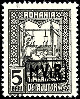 6148 5 B Schwarz Mit Schwarzem Aufdruck Tadellos Postfrisch, Mi. 300,--, Katalog: 5b ** - Sonstige & Ohne Zuordnung