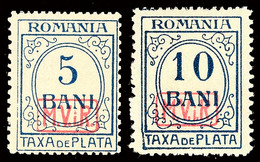 6164 5 Und 10 B Mit Wz. Tadellos Postfrisch, Mi. 120,-, Katalog: 6/7 ** - Altri & Non Classificati