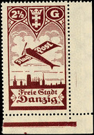 6403 2 1/2 G. Tadellos Postfrisch Aus Der Rechten Unteren Bogenecke In Type III, Mi. 190.-, Katalog: 206IIIER ** - Other & Unclassified