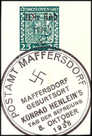 6995 10 - 25 H. Staatswappen Mit Ersttagssonderstempel Auf 2 Briefstücken, Signiert Dr. Hörr Und Osper BPP, Mi. 165,-, K - Autres & Non Classés