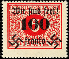 7018 100 A. 5 H. Portomarke, Tadellos Postfrisch, Gepr. HB (Hübner), Mi. 90.-, Katalog: 36 ** - Sonstige & Ohne Zuordnung