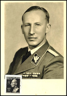 7043 60 H. Reinhard Heydrich Auf Fotokarte Als MK, Pracht, Selten!, Katalog: 131 BF - Böhmen Und Mähren