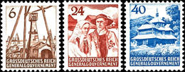 7232 Nicht Ausgegeben: 6 Gr. Bis 40 Gr. Land Und Leute, Tadellos Postfrisch, Unsigniert, Fotoattest Schweizer BPP (2007) - Autres & Non Classés