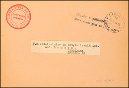 7331 Laibach 1944, Orts-Drucksache Mit Barfrankatur Ab Laibach 16.10.44. Mit Inhalt.  BF - Altri & Non Classificati