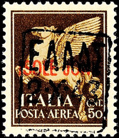 7920 25 C Und 2 Mal 50 C Je Mit Schwarzem Aufdruck Tadellos Postfrisch, Signiert, Mi. 210.-, Katalog: 1/3I ** - Occ. Allemande: Zante