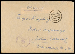 7989 1944, Feldpostbrief Mit Inhalt Und Aptiertem Tagesstempel Vom 6.11.44 Sowie Briefstempel Mit Feldpostnummer "M 6225 - Sonstige & Ohne Zuordnung