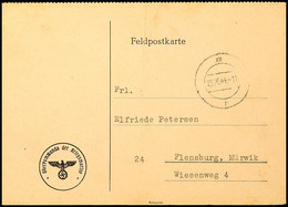 7995 1944, Funkmitteilung Aus Der Festung St. Nazaire, Gebraucht Mit Aptiertem Tagesstempel "VII R 23.10.44" Und Kenn-Nu - Altri & Non Classificati