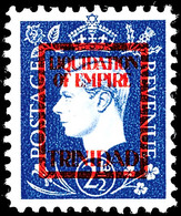 8108 2 1/2 D Liquidation Of Empire, Trinidad, Tadellos Ungebraucht Ohne Gummi, Wie Verausgabt, Fotokurzbefund Pieles BPP - Autres & Non Classés