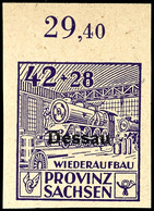 8181 6 - 42 Pfg. Wiederaufbau, Geschnitten, Postfrisch Komplett, Mi. 120.-, Katalog: I/IIIB ** - Dessau